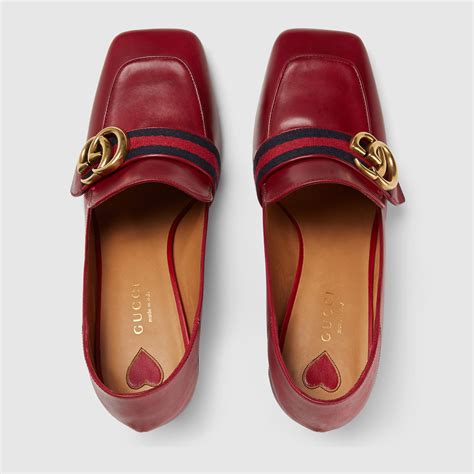 gucci midheel loafer|Gucci loafers for sale.